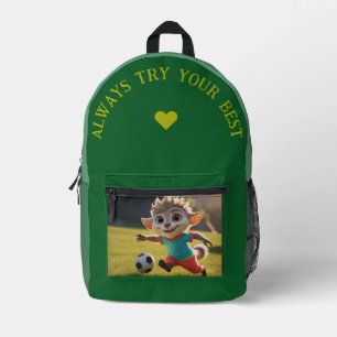 Sac À Dos Imprimé Essayez toujours votre meilleur