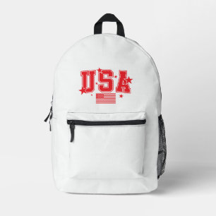Sac À Dos Imprimé États-Unis