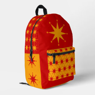 Sac À Dos Imprimé Étoile Rétro