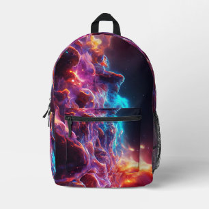 Sac À Dos Imprimé Fantastique Nebula Espace Abstrait 1