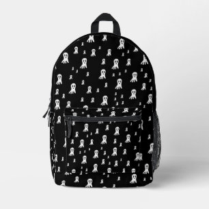 Sac À Dos Imprimé Fantômes d'Halloween foncé