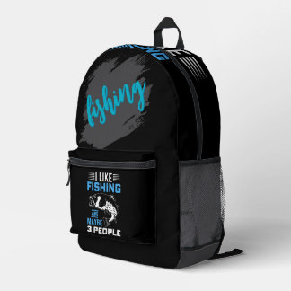 Sac À Dos Imprimé Fishing Theme 