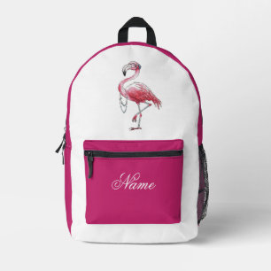 Sac À Dos Imprimé Flamant rose fabuleux