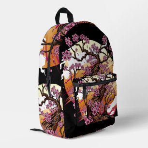 Sac À Dos Imprimé Fleur de cerisier sauvage