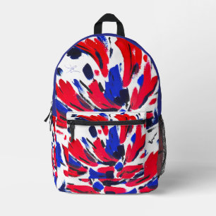 Sac À Dos Imprimé Fleur éclatée