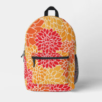Fleurs Dahlia, Motif De Fleurs, Dahlia Orange