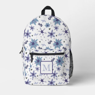 Sac À Dos Imprimé Flore de monogramme périphérique