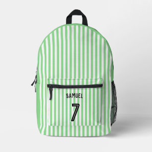 Sac À Dos Imprimé Football Boy Joueur et numéro personnalisés