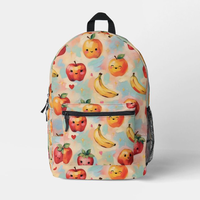 Sac À Dos Imprimé Fruit sucré (Recto)