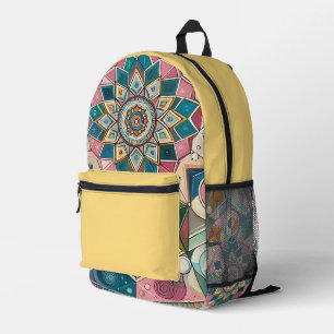 Sac À Dos Imprimé Géométrie Mandala