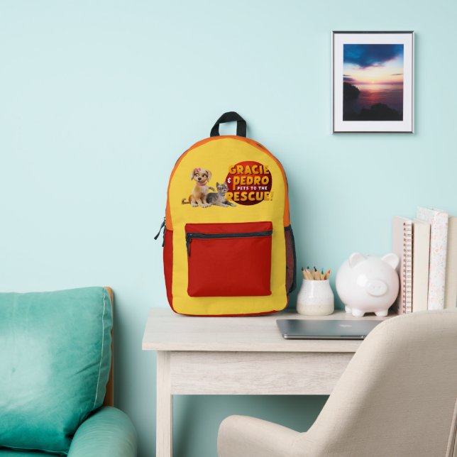 Sac À Dos Imprimé Gracie & Pedro Dynamic Duo (Insitu)