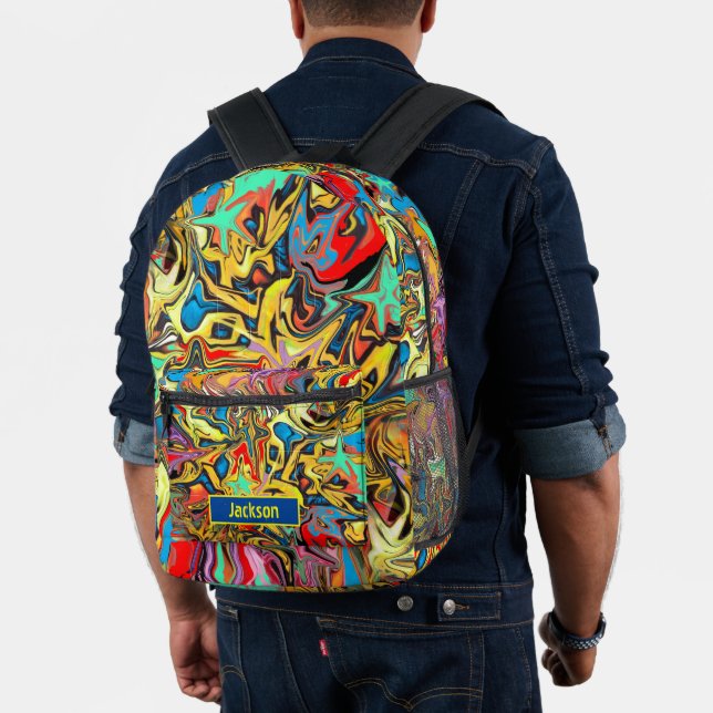 Sac À Dos Imprimé Graffiti urbain (Insitu (Modèle))