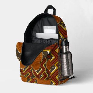 Sac À Dos Imprimé Gras Afrique