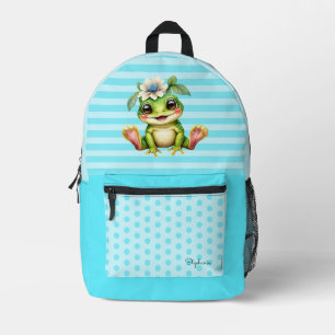 Sac À Dos Imprimé Grenouille animal mûre