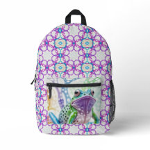 Grenouille joyeuse et vibrante enchantée,