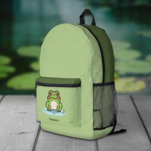 Sac À Dos Imprimé Grenouille mûre