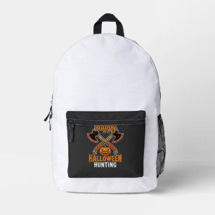 Sac À Dos Imprimé Hache croisée de chasse Halloween Jack O Lantern