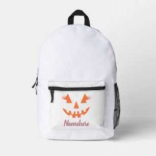 Sac À Dos Imprimé Halloween Citrouille Jack-o'-lantern fille personn