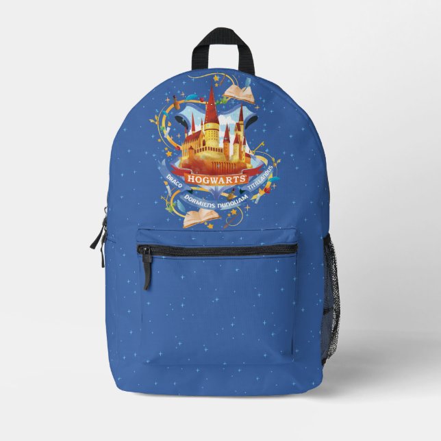 Sac À Dos Imprimé Harry Potter | Château de charme HOGWARTS™ (Recto)