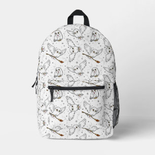 Sac À Dos Imprimé Harry Potter Motif Hedwig - Baby Shower