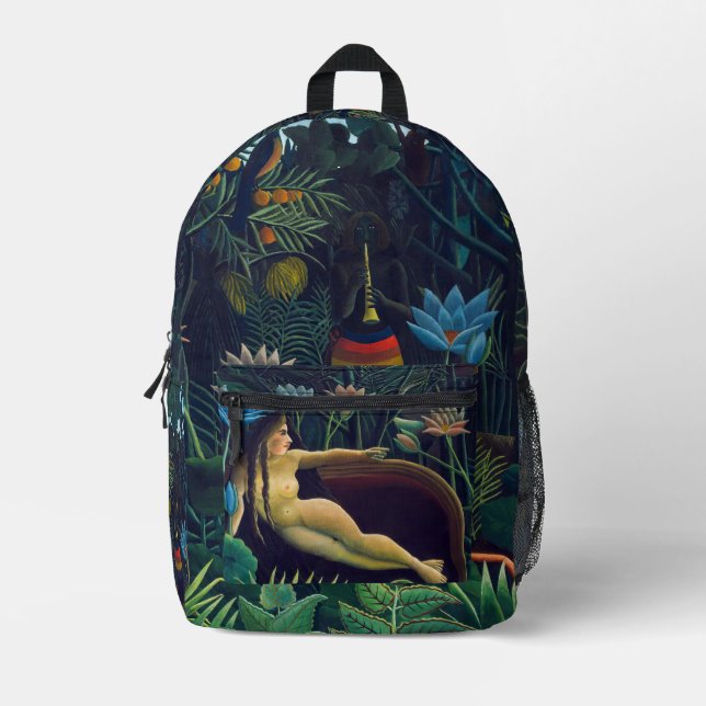 Sac À Dos Imprimé Henri Rousseau - Le Rêve / Le Reve (Recto)