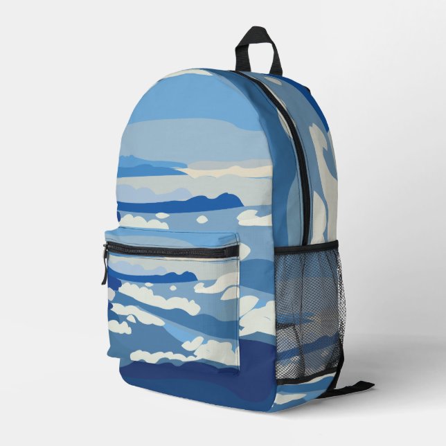 Sac À Dos Imprimé Himalayas Himalayan Mountains Asia Travel (Coin arrière droit)