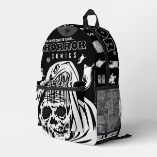 Sac À Dos Imprimé HORROR Comics Backpack