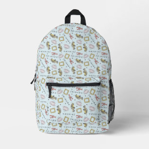 Sac À Dos Imprimé Icônes d'aquarelle AMIS™ Motif