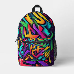 Sac À Dos Imprimé illustration de graffiti