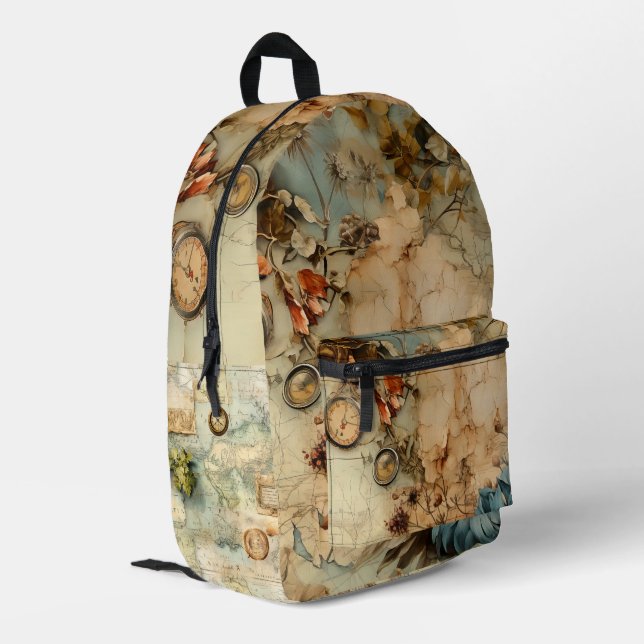 Sac À Dos Imprimé Illustration élégante carte du monde classique Ant (Coin arrière gauche)