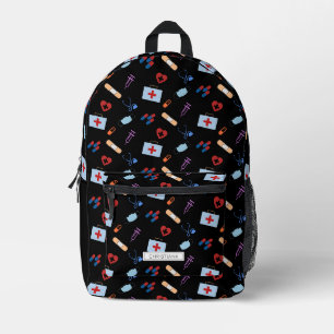 Sac À Dos Imprimé Infirmière infirmière infirmier personnalisée Moti