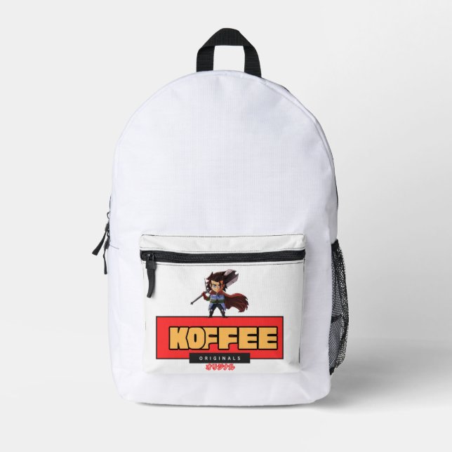 Sac À Dos Imprimé Jacob KO Print Cut Sew Bag (Recto)