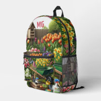 Jardin de fleurs à monogramme / Maître jardinier