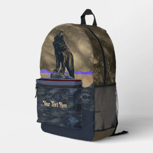 Sac À Dos Imprimé John Frew - Grizzly Bear
