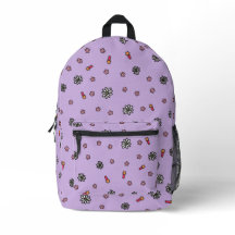 Joli rose et blanc floral avec étoiles en violet