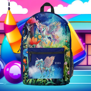 Sac À Dos Imprimé Jote girls unicorn ajouter nom