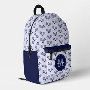 Sac À Dos Imprimé Joueur de tennis Motif de tennis personnalisé