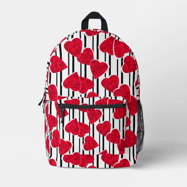 Sac À Dos Imprimé Jour de la Saint Valentin (Recto)