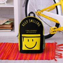 Joyeux sourire jaune