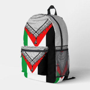 Sac À Dos Imprimé Keffiyeh Écharpe palestinienne tissu traditionnel