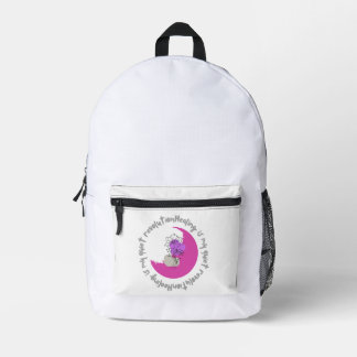 Sac À Dos Imprimé La guérison est ma révolution silencieuse – Citati