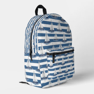 Sac À Dos Imprimé La vie côtière Océans bleus