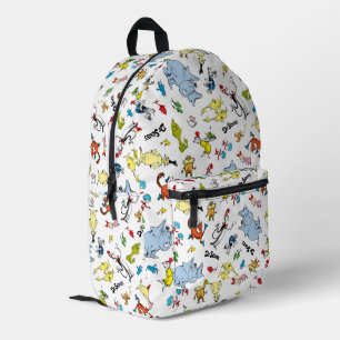 Sac À Dos Imprimé Le monde du modèle de Dr Seuss