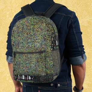 Sac À Dos Imprimé Le Parc de Gustav Klimt, Art Nouveau Vintage