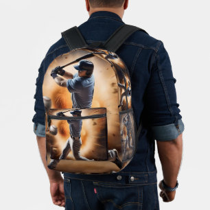 Sac À Dos Imprimé Le terrain de baseball Thunder,