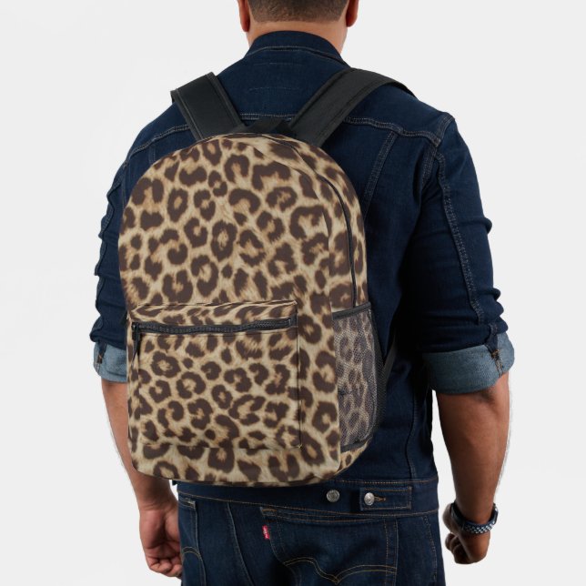 Sac à dos imprimé léopard (Insitu (Modèle))
