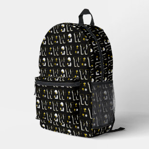 Sac À Dos Imprimé Lettre sport Woodstock Varsity Motif