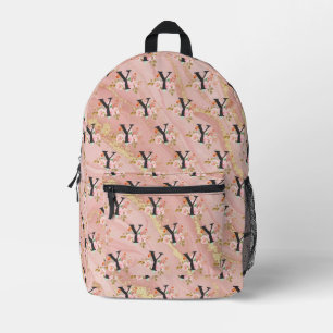 Sac À Dos Imprimé Lettre Y