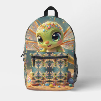 Sac À Dos Imprimé Libellule – Nectar d'étoile de la nuit silencieuse