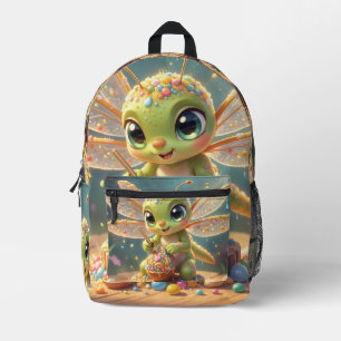 Sac À Dos Imprimé Libellule – Nectar stellaire de la nuit silencieus